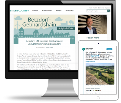 Blogserie und Twitter-Berichterstattung für das Projekt Smart Country der Bertelsmann Stiftung.